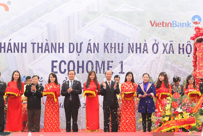 Khánh thành dự án khu nhà ở xã hội Ecohome1